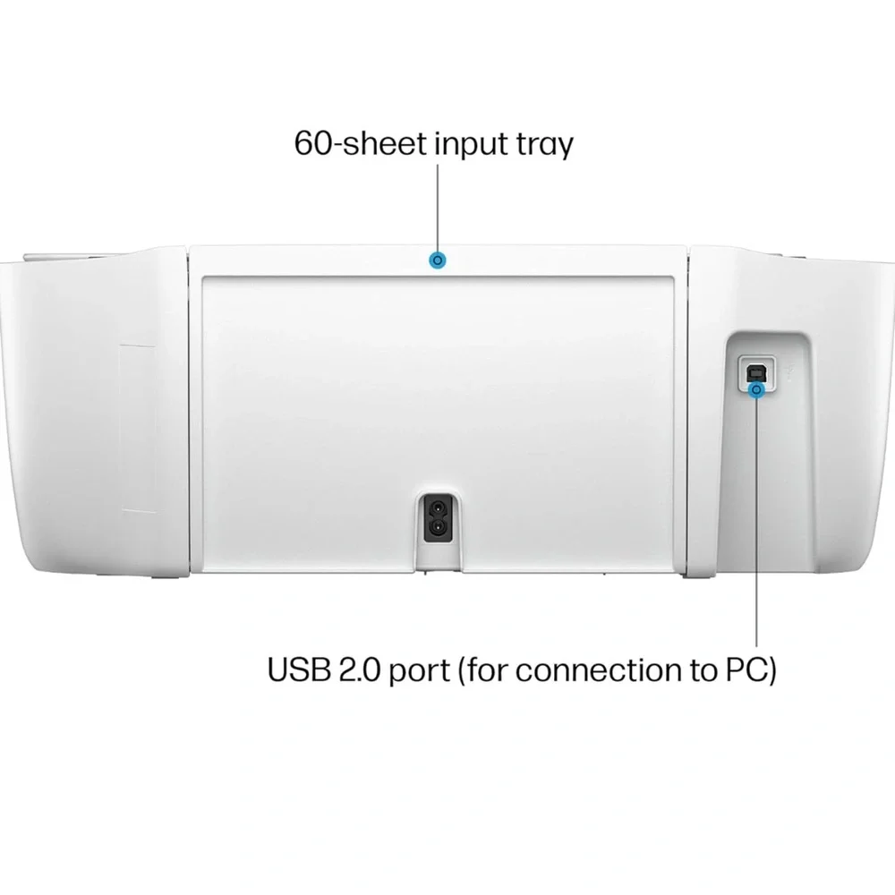 HP DeskJet 2855e Wireless All-in-One Color Inkjet Printer, Scanner, Copier